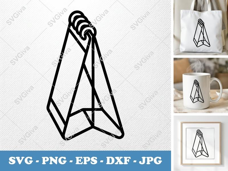 Calendar SVG | Desk Calendar Icon, Modern Clean Design, PNG EPS DXF for Cricut & Silhouette