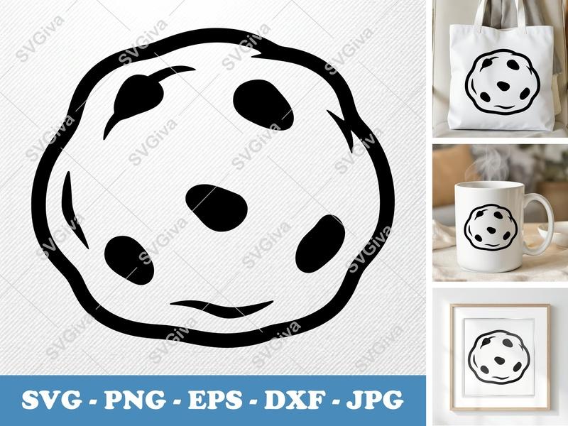 Cookie SVG | Food Cut File PNG DXF EPS for Cricut Silhouette