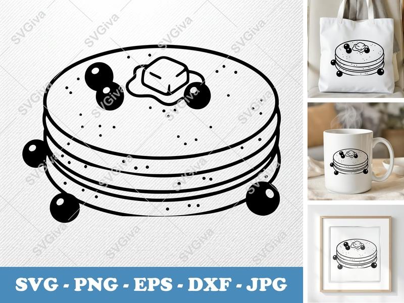 Crepes SVG | Puffy Soft Shapes | Inflated Pillow Art | PNG DXF EPS | Cricut Silhouette File
