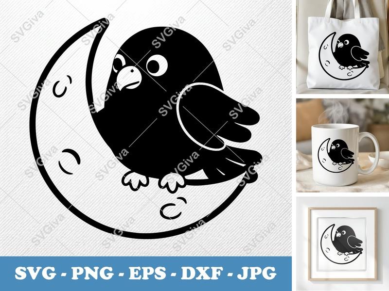 Eagle SVG | Modern Clean Eagle Design | PNG, EPS, DXF | Cricut & Silhouette Cut File