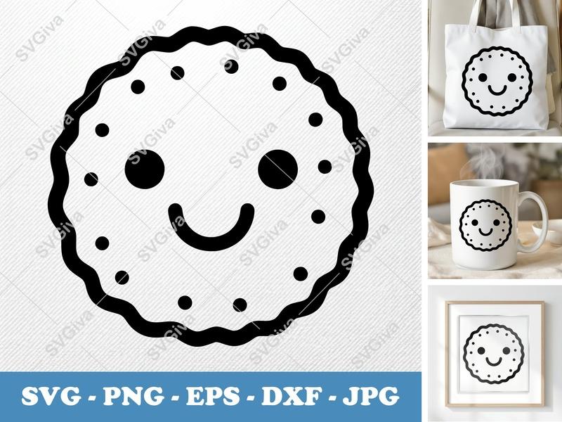 Falafel SVG, Modern Clean Falafel Cut File, Funny Foodie Design | PNG EPS DXF for Cricut Silhouette