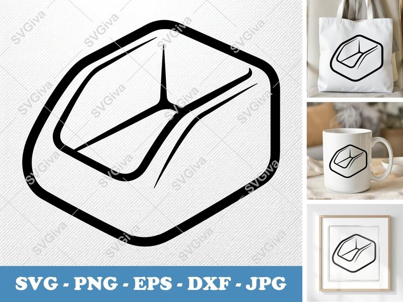 Filing Tray SVG | Modern Outline Design | PNG EPS DXF Files | Cricut Silhouette Cut File