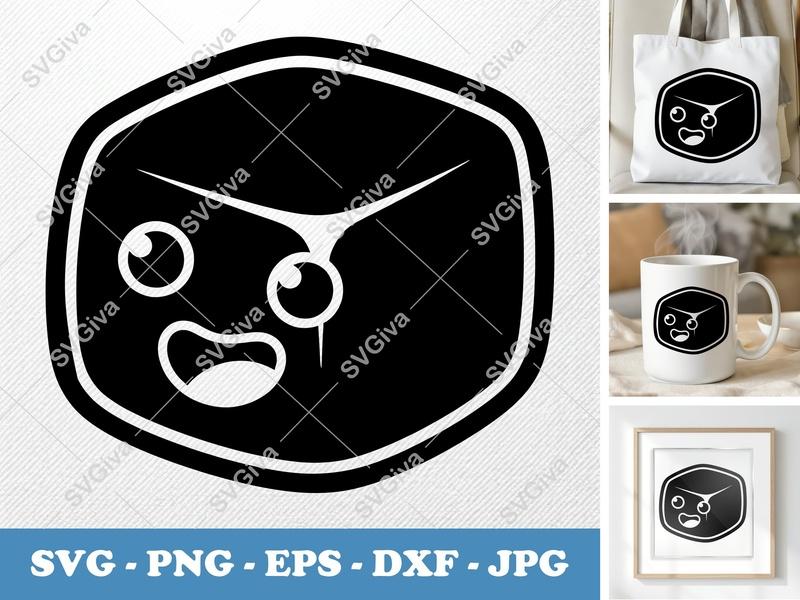 Fudge SVG | Modern Cute Kawaii Food Design | PNG EPS DXF | Cricut Silhouette Cut File