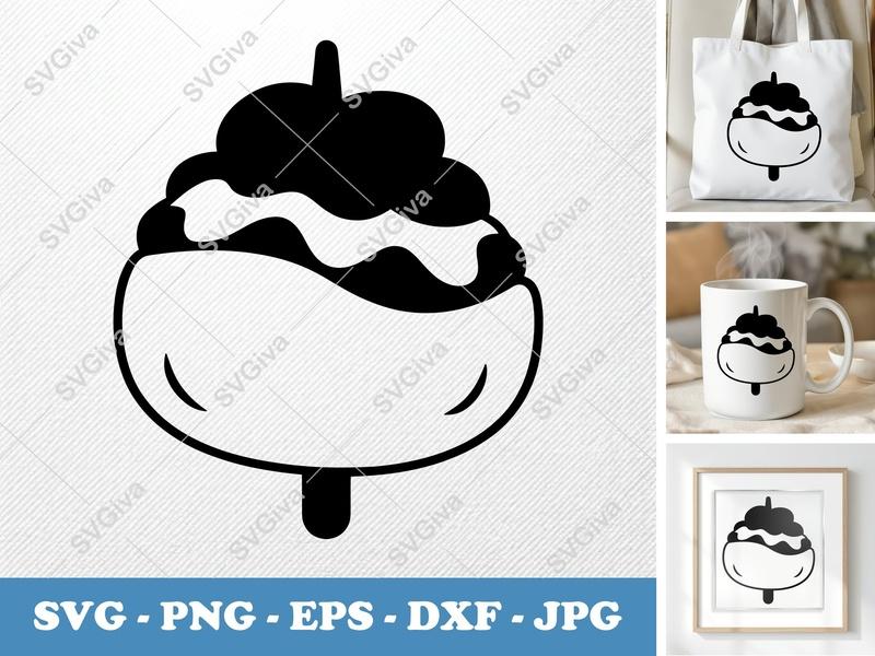 Gyro SVG, Modern Food Cut File, Shawarma Icon, Kebab Vector, SVG, PNG, EPS, DXF for Cricut & Silhouette