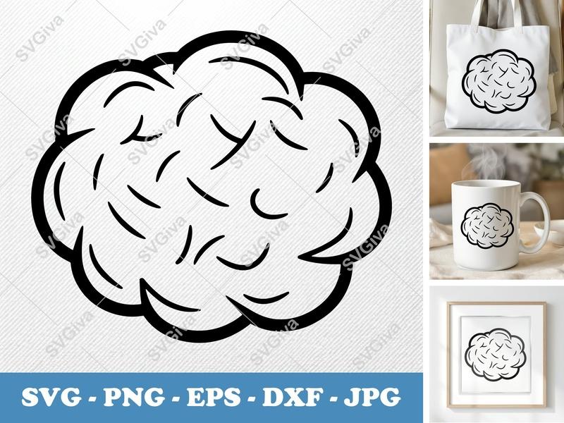 Hash Browns SVG | Modern Breakfast Food Cut File | PNG EPS DXF for Cricut & Silhouette | Kitchen Decor Vector Clipart