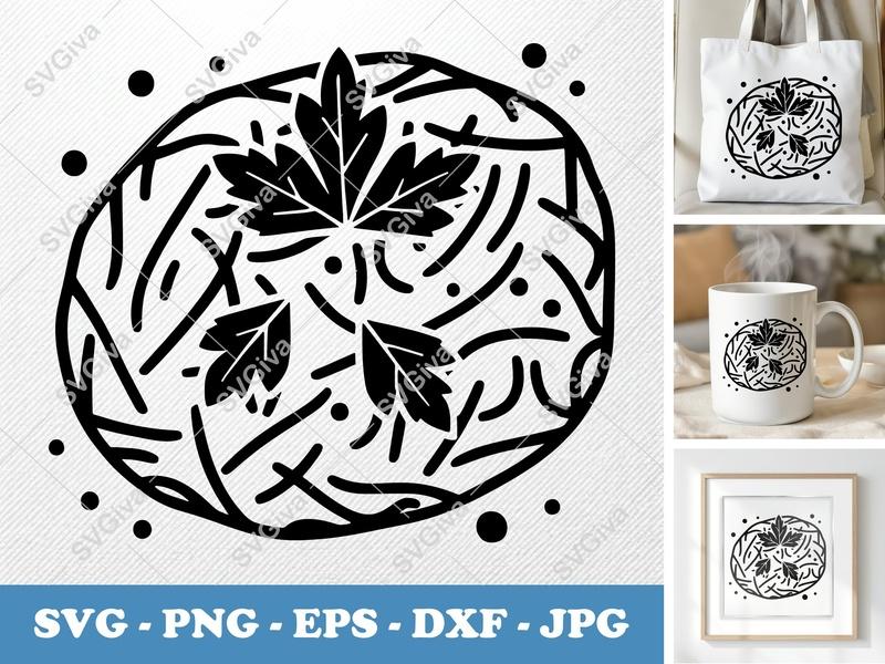 Hash Browns with Garnish SVG | Puffy, Inflated Food Design | PNG DXF EPS | Cricut Silhouette Kitchen Decor