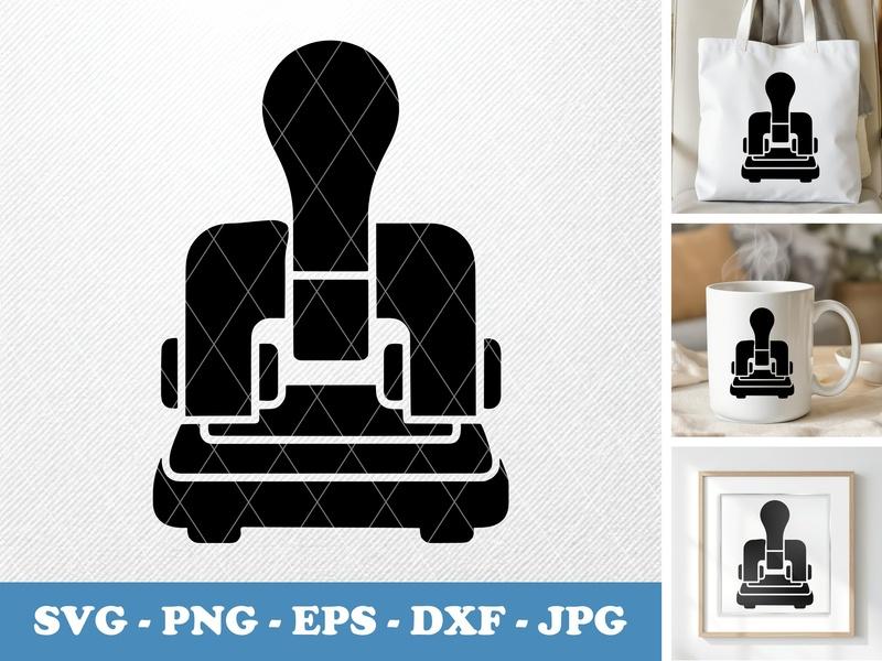 Hole Punch classic svg icon | Soft Puffy Shape | SVG PNG EPS DXF Files | Cricut Silhouette Cut File