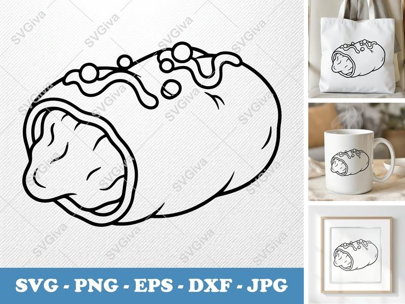 Jalapeño Poppers SVG | Puffy Inflated Design | with Garnish | PNG DXF EPS | Cricut Silhouette File