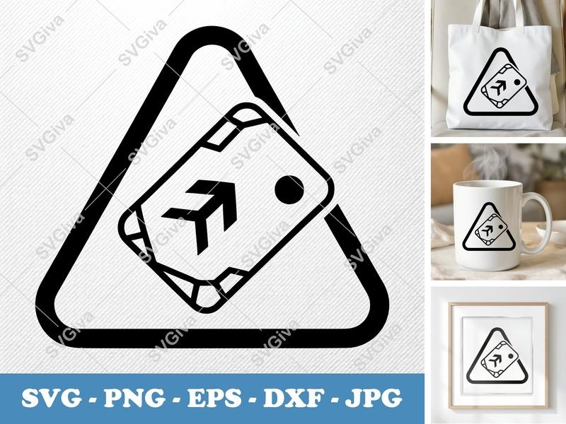 Keycard SVG, Modern Access Card Graphic, PNG EPS DXF for Cricut & Silhouette, ID Badge Vector, Door Entry Cut File