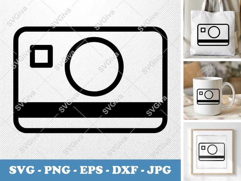 Keycard SVG, Modern Access Card Vector, ID Badge Icon | PNG EPS DXF | Cricut Silhouette Cut File
