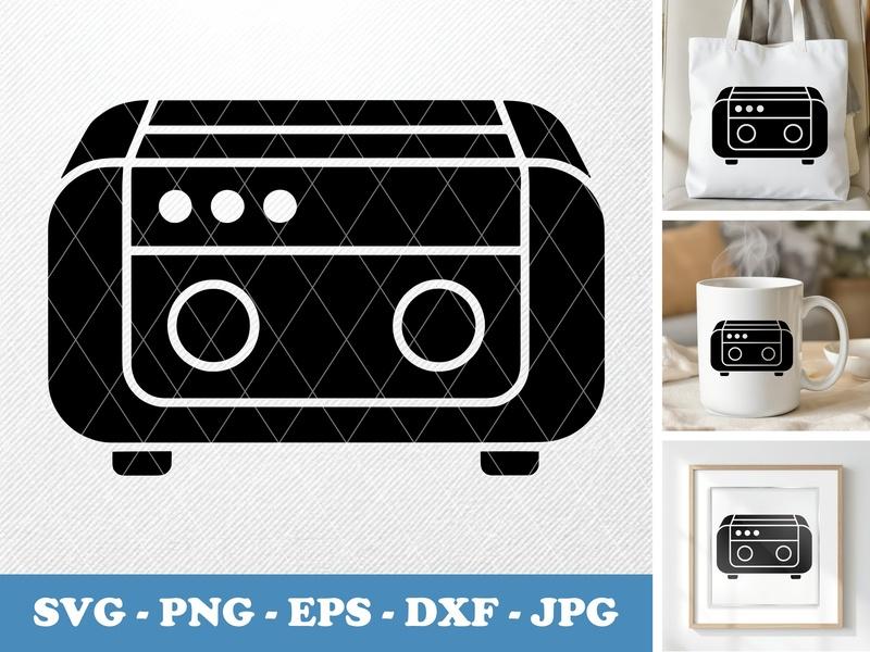 Laminator classic svg icon | Soft Puffy Shape Cricut File | Office Supply Clipart, SVG, PNG, EPS, DXF for Silhouette