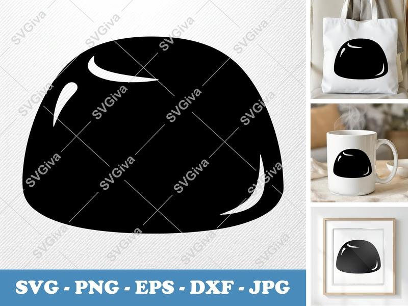 Mousse SVG | Puffy Soft Forms | Inflated Pillow Shapes | PNG DXF EPS | Cricut Silhouette File