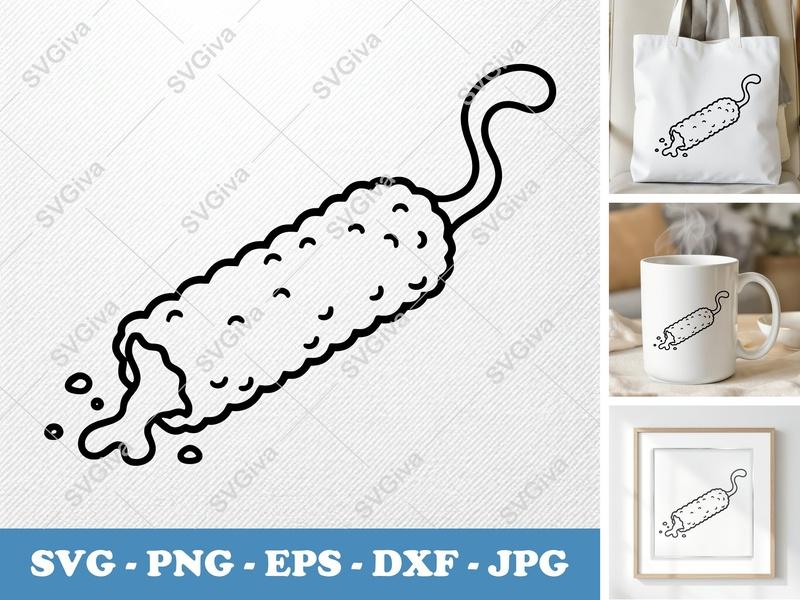 Mozzarella Sticks SVG PNG DXF EPS | Food Snack Cut File Cricut Silhouette | Kitchen Decor Appetizer