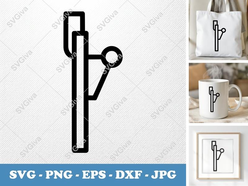 Name Tag SVG | Modern Clean Design | Name Plate Icon | SVG, PNG, EPS, DXF for Cricut & Silhouette