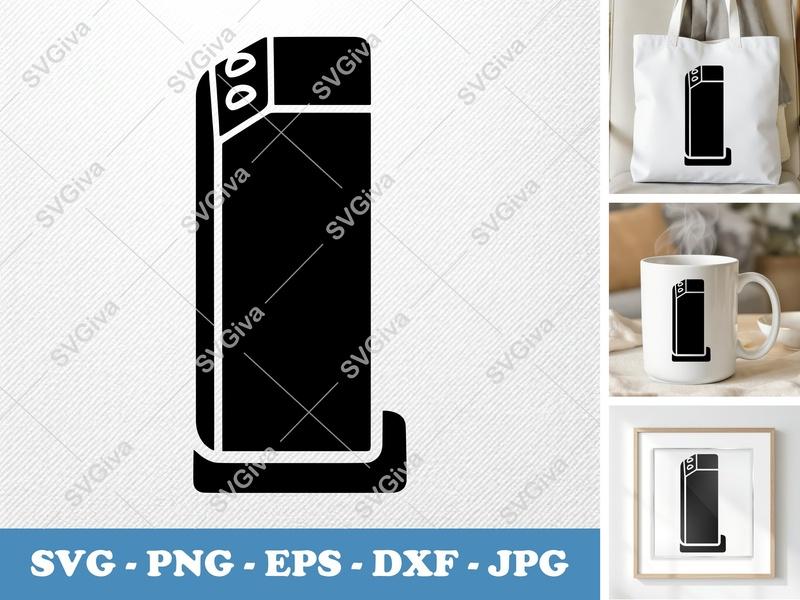 Space Heater SVG, Modern Clean Design with Buttons | PNG EPS DXF | Cricut Silhouette Cut File