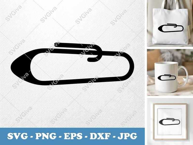 Stylus in side view profile SVG, Puffy Stylus Icon, Inflated Clipart | PNG EPS DXF for Cricut Silhouette