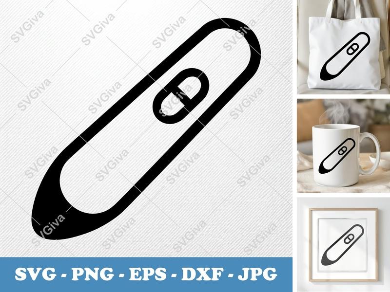 Stylus isometric angle SVG | Puffy Soft Shapes Cut File | PNG EPS DXF for Cricut Silhouette